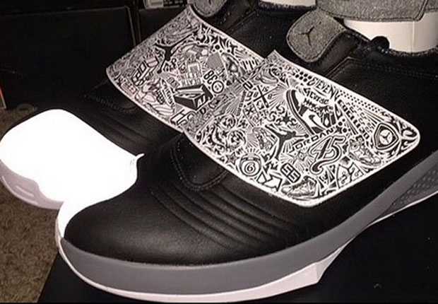Air Jordan 20 Black White Charcoal Rd