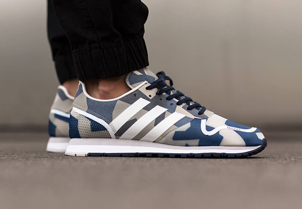 Abstract Prints On The adidas Consortium CNTR TechFit - SneakerNews.com