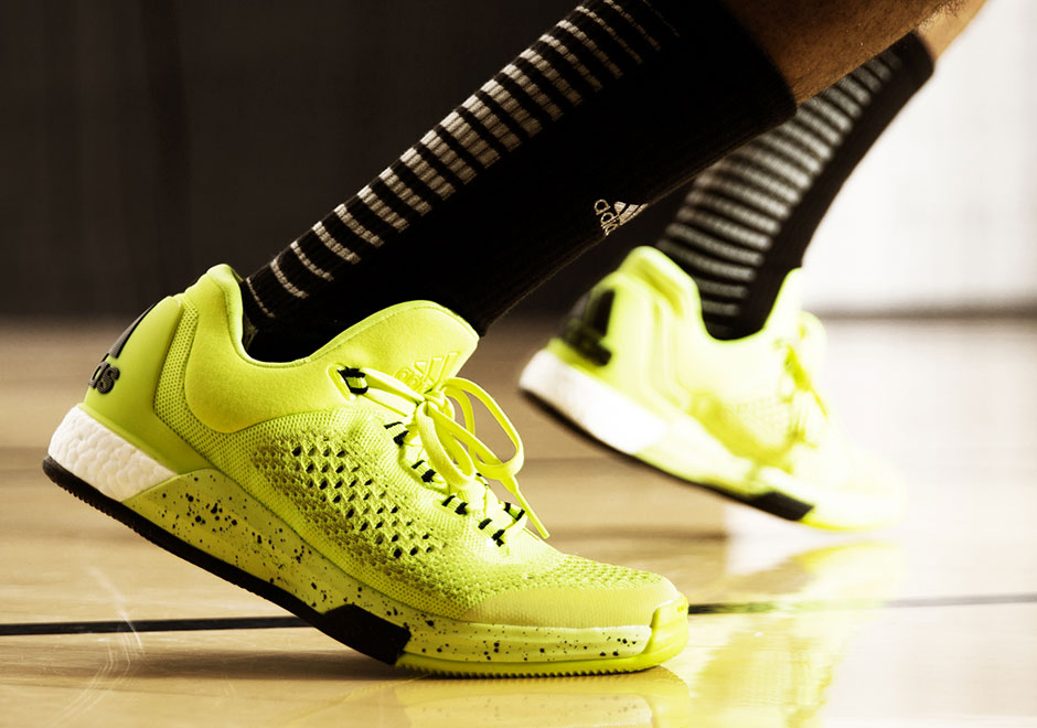 adidas crazylight boost yellow black
