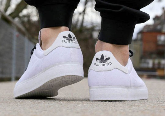 The All-White adidas Stan Smith Vulc Is Perfect For Summer