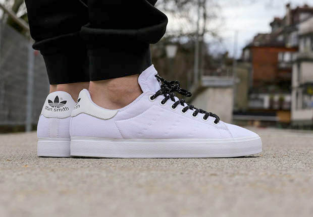 The All-White adidas Stan Smith Vulc Is Perfect For Summer ...