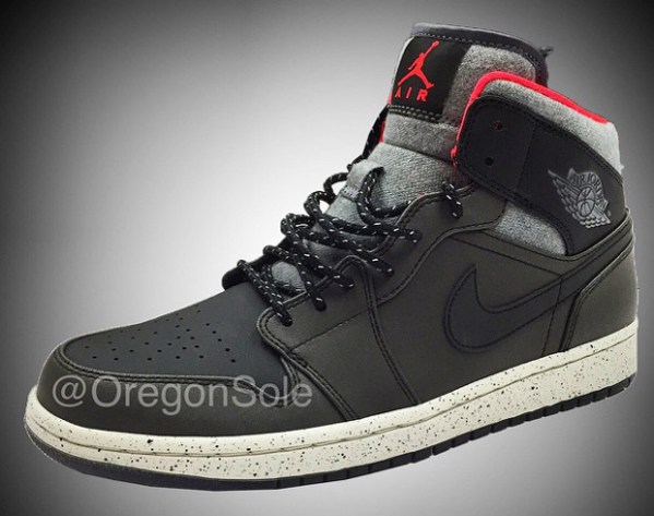 Expect A Winterized Air Jordan 1 Mid This Holiday Season - SneakerNews.com