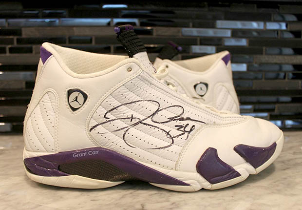 Ray Allen's Air Jordan 14 PE from The 
