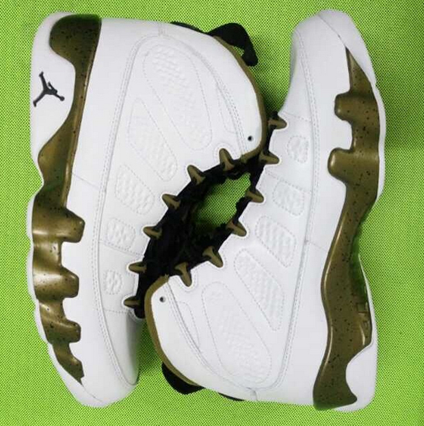 green and white 9s