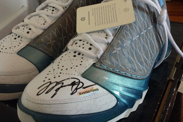 One of the Rarest Air Jordan Releases in History Autographed By Michael Jordan