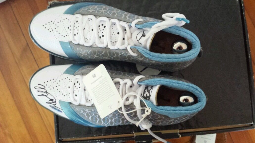 Air Jordan Xx3 Titanium Autographed 2008 02