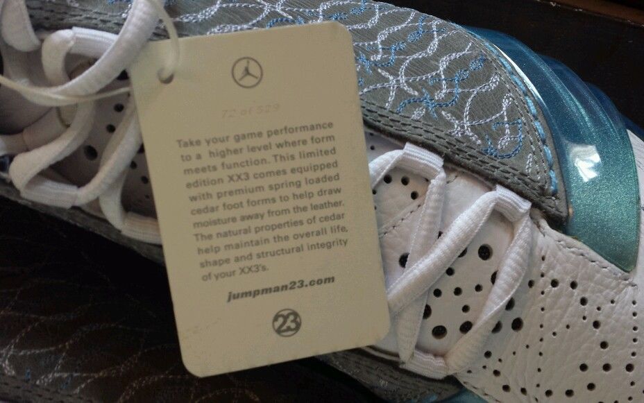 Air Jordan Xx3 Titanium Autographed 2008 04