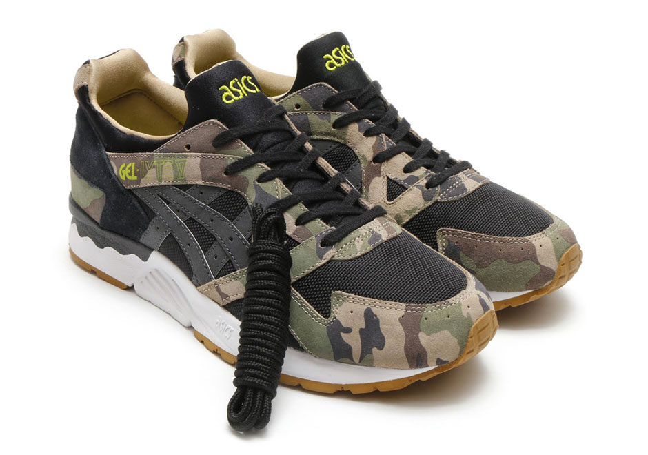 Asic gel lyte 5 woodland camo sale