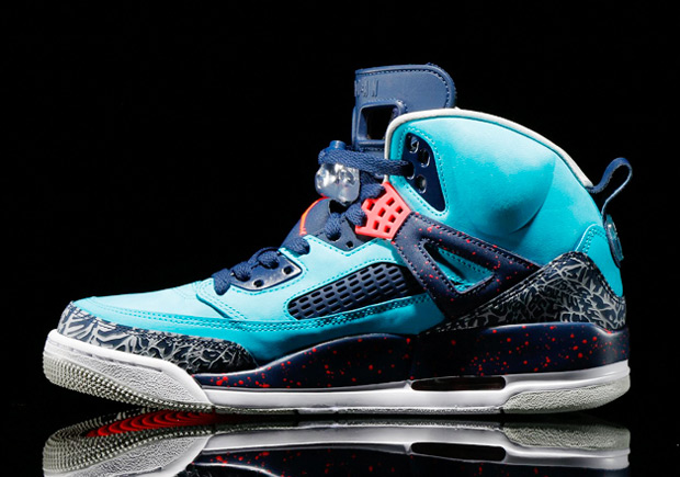 blue and turquoise jordans