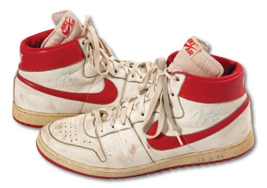 Michael Jordan’s Nike Air Ships Sold For Over $71k