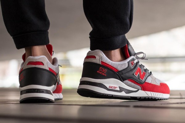 New Balance 530 - Red - Black - SneakerNews.com