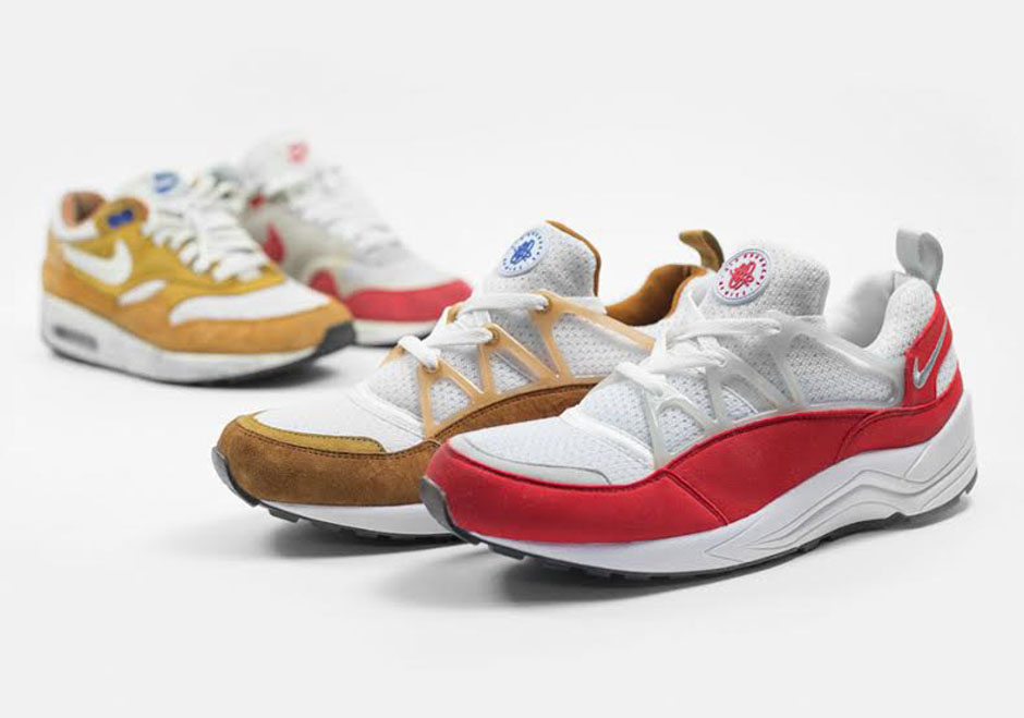 The Nike Air Huarache Light Borrows Two Legendary Air Max 1 Colorways 