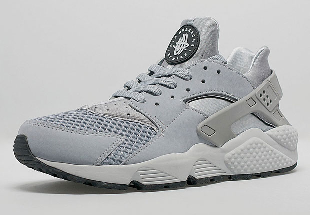 Nike Air Huarache “Wolf Grey” With Mesh Toes