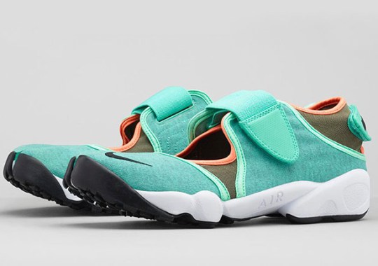 nike air rift crystal mint bright citrus 1