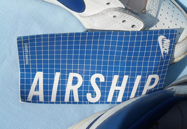 Nike Air Ship White Blue 6