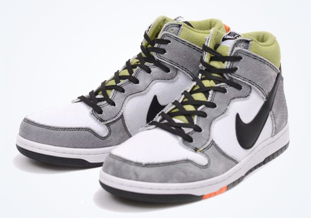 The Nike Dunk High Gets Grungy 
