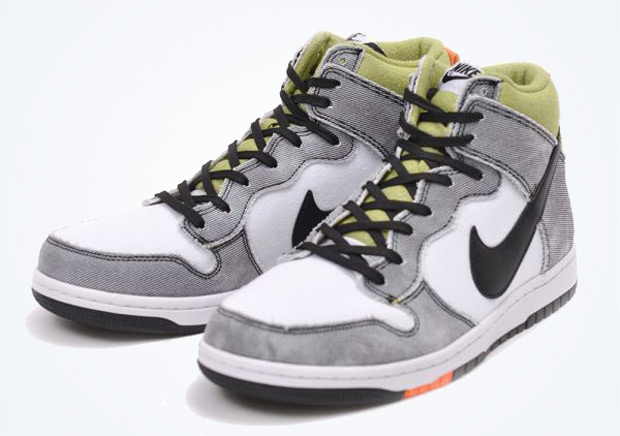 The Nike Dunk High Gets Grungy