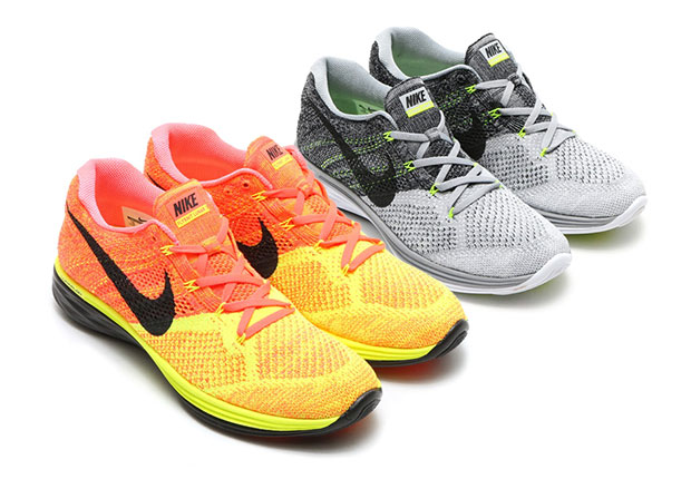 Two New Nike Flyknit Lunar 3 Releases For April