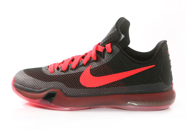Nike Kobe 10 Gs Black Bright Crimson Anthracite 1