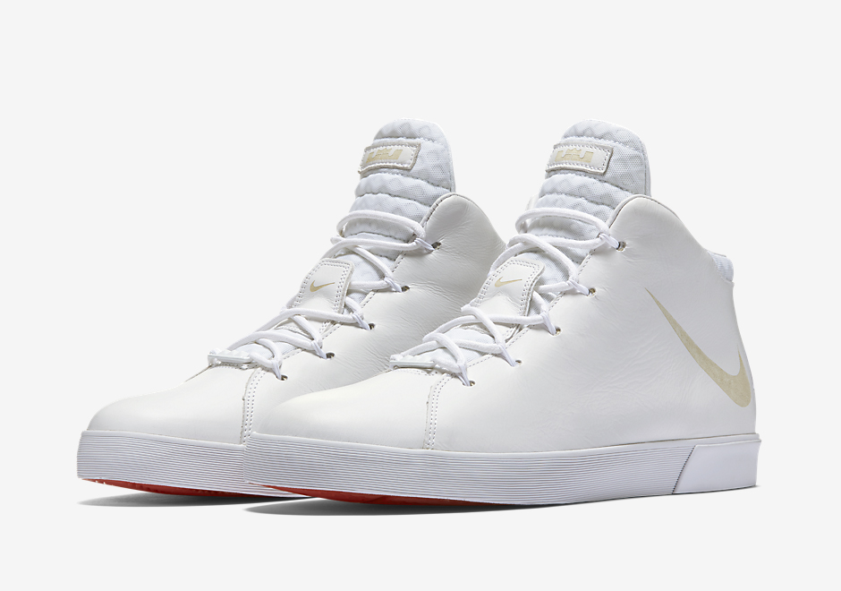 Nike Lebron 12 Nsw Lifestyle All White 01