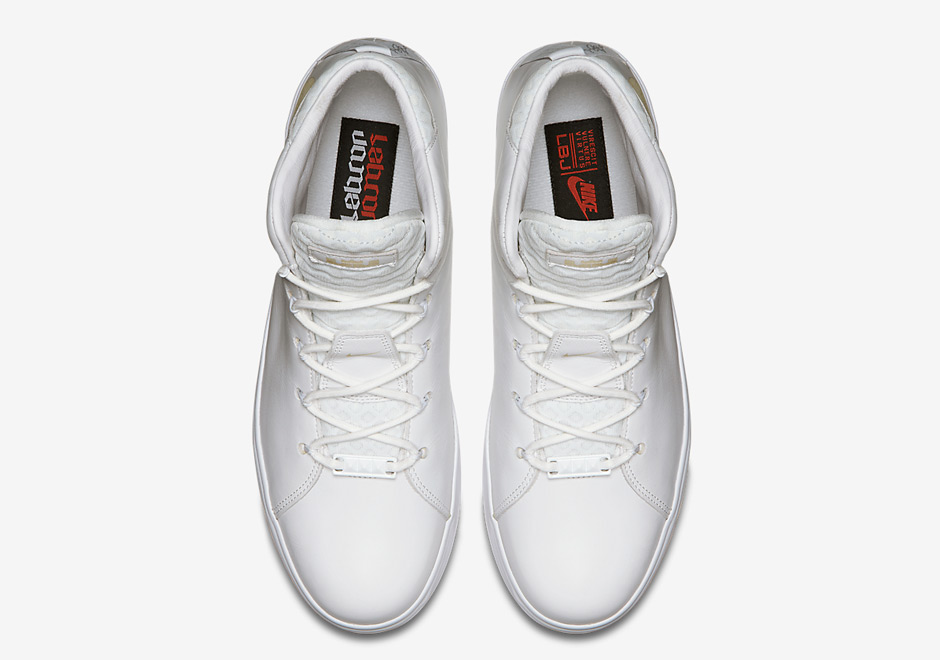 Nike Lebron 12 Nsw Lifestyle All White 04
