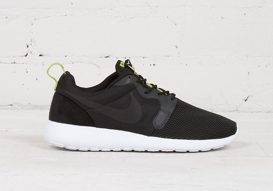 Nike Roshe Run Hyp Black Anthracite Venom Green Budget Heat