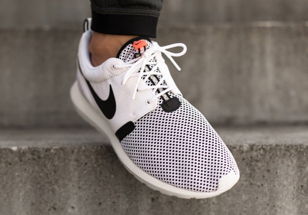 Nike Roshe Run NM Breeze - White - Black - Hot Lava - SneakerNews.com