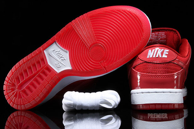 Buy Dunk Low Pro SB 'Red Patent Leather' - 304292 616