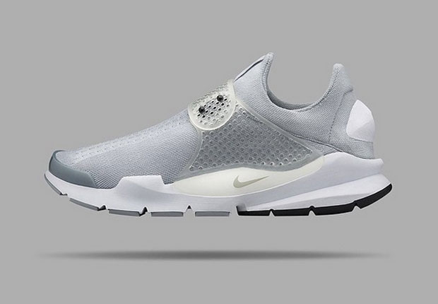 Nike Sock Dart Grey White 1