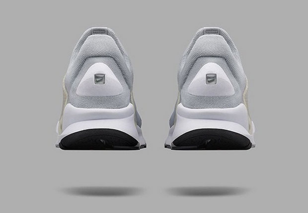 Nike Sock Dart Grey White 2
