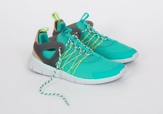 The Huarache-Inspired Nike Viritous in Turquoise and Tan