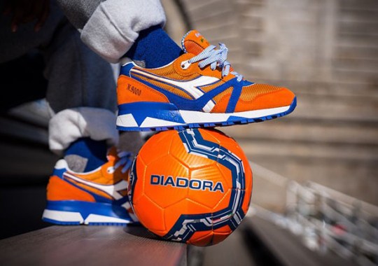 Packer Shoes x Diadora N.9000 – Orange – Blue – White