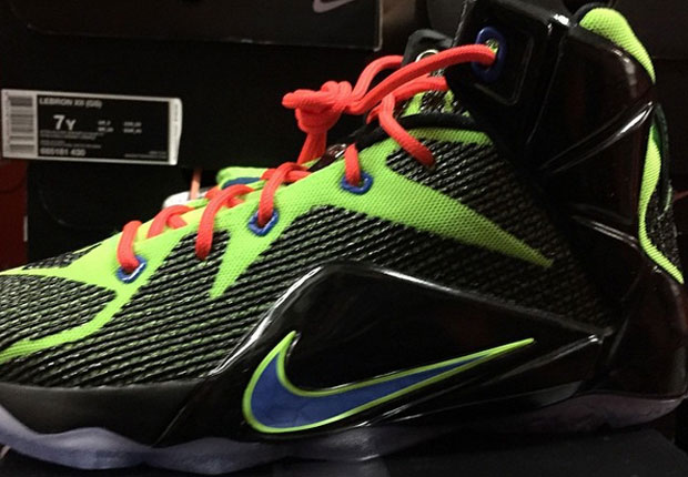 Patent Leather Hits The Nike LeBron 12
