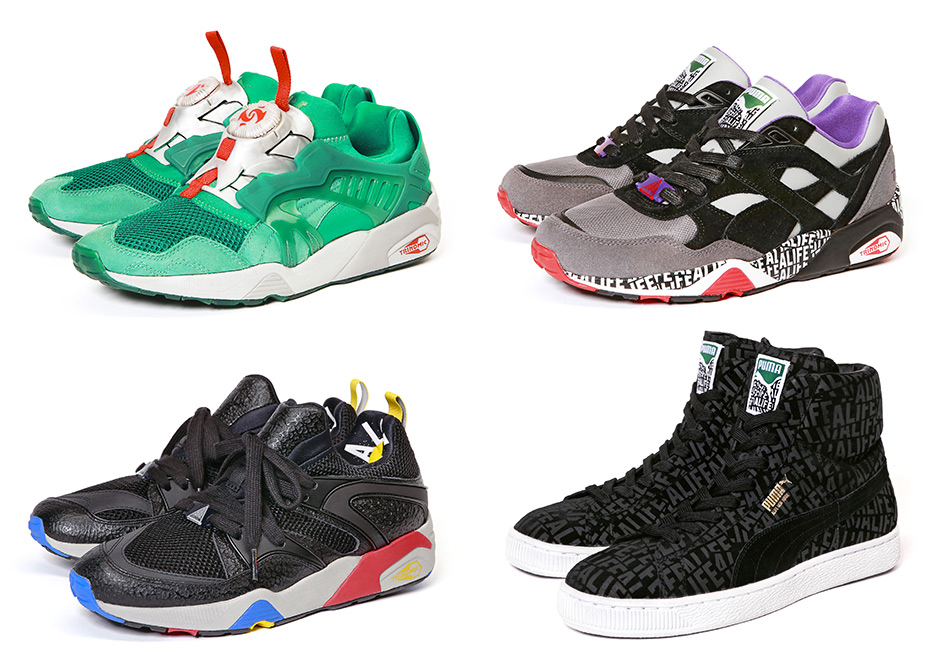 ALIFE's Collaboration With Puma Continues With Four More Sneakers
