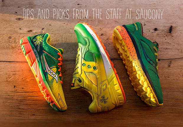 Get Lucky With Saucony’s Boston Marathon Footwear Collection