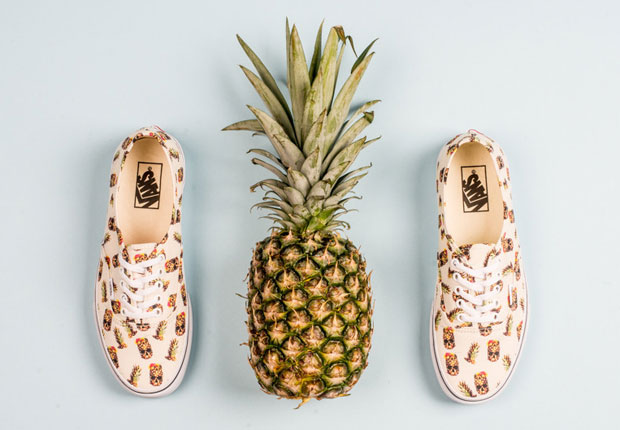 Vans Authentic “Drained and Confused” – Pineapple White