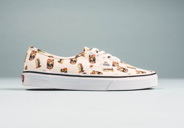 Vans Authentic Drained And Confused Pineapple Skull 2