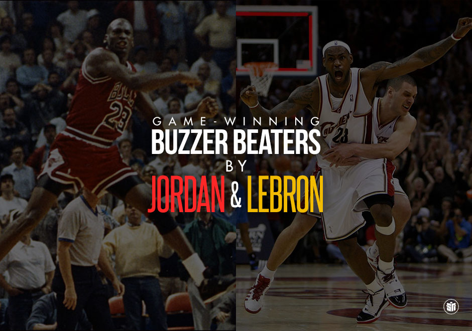 Michael Jordan vs. LeBron James - Playoff Buzzer-Beaters 