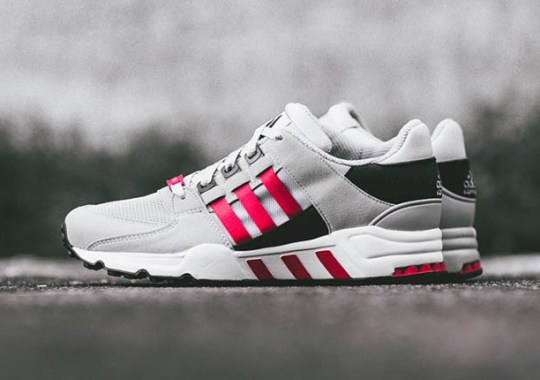 Adidas EQT Running Support Grey Red 1