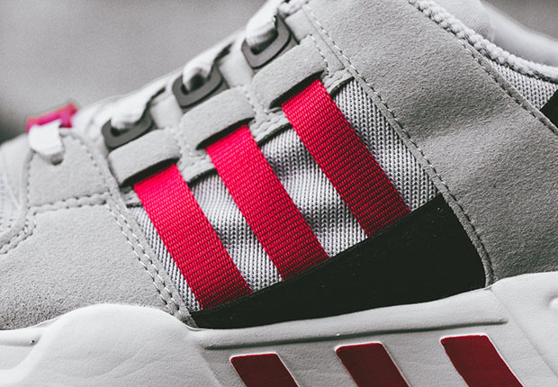 Adidas Eqt Running Support Grey Red 3