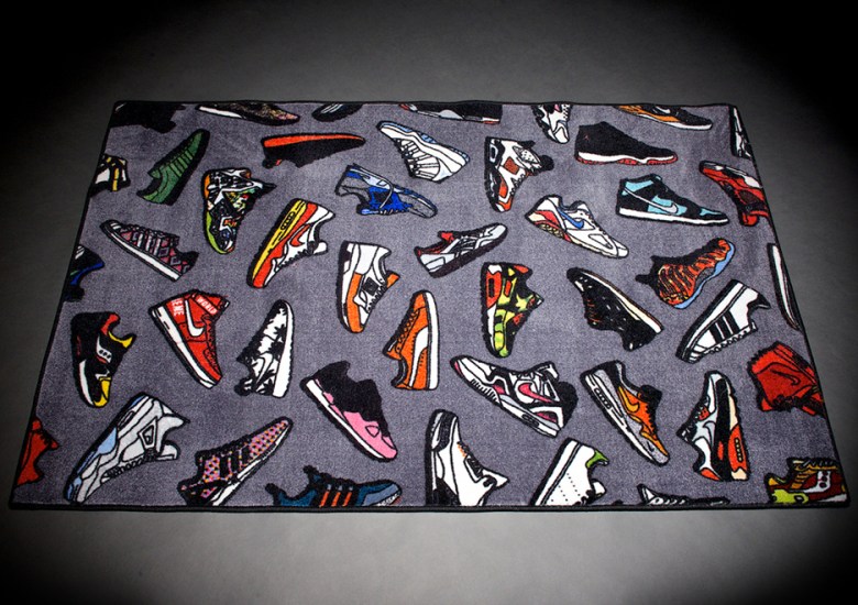 Sneakerhead Home Decor Gets A Massive Upgrade With The “Grail Rug”