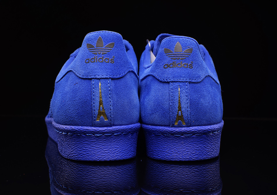 Adidas Superstar City Pack Paris Blue 2