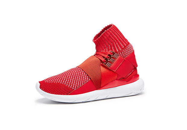 Adidas Y 3 Fall Winter 2016 Red Collection Qasa Elle Lace Knit