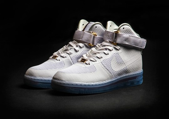 A New Take On The Nike Air Force 1 With A Translucent Sole