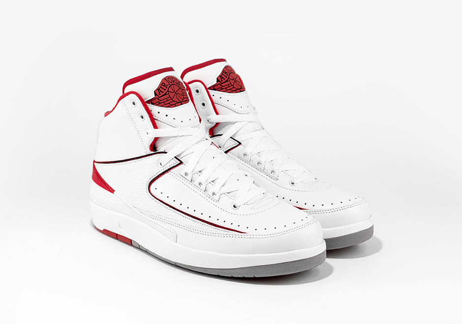 Air Jordan 2 White Red