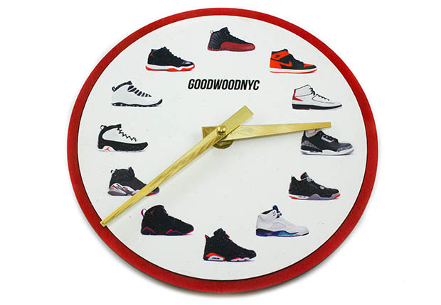Air Jordan Sneaker Clock Goodwood 1