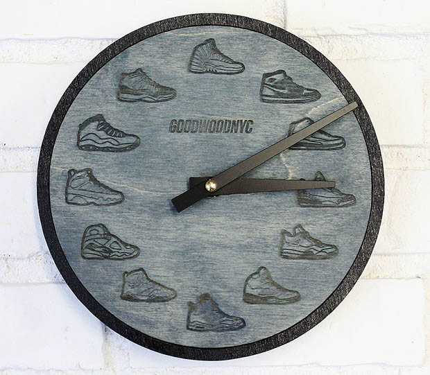 Air Jordan Sneaker Clock Goodwood 2