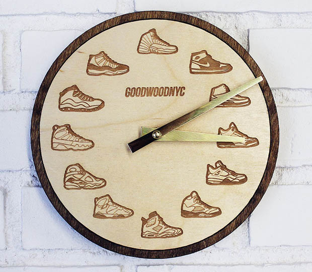 Air Jordan Sneaker Clock Goodwood 3