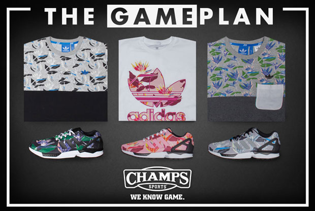 Champs Game Plan Adidas Zx Flux Floral 4