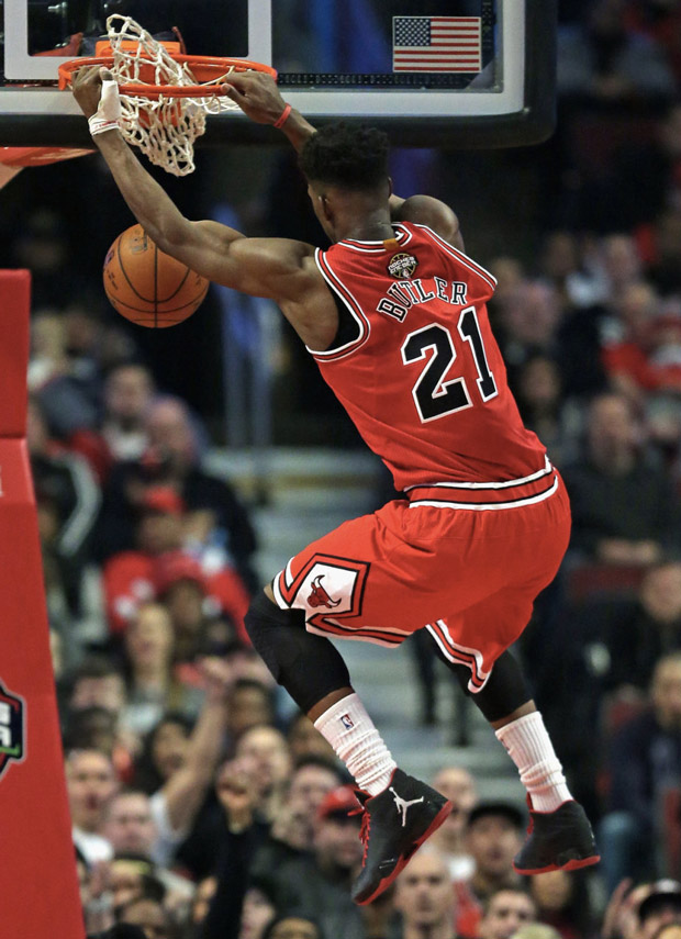 Jimmy Butler Debuts an 'Olympic' Air Jordan 5 - WearTesters